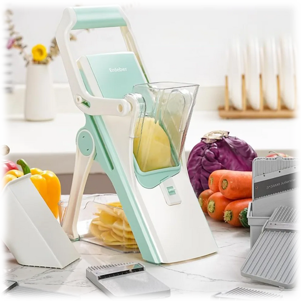 5 In 1 Mandoline - Safe Vegetables Slicer